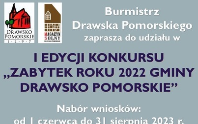 Zdjęcie do I EDYCJA KONKURSU &bdquo;ZABYTEK ROKU 2022 GMINY DRAWSKO POMORSKIE&rdquo;
