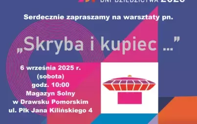 Zdjęcie do Warsztaty &bdquo;Skryba i kupiec &hellip;&rdquo;